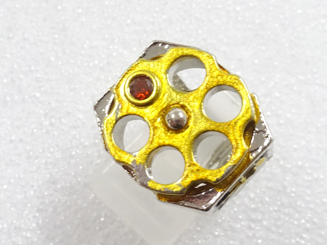 色石　指輪(11号)